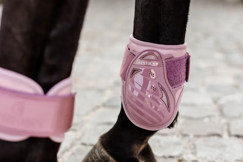 Kentucky Horsewear Young Horse Fetlock Boots Air Old Rose